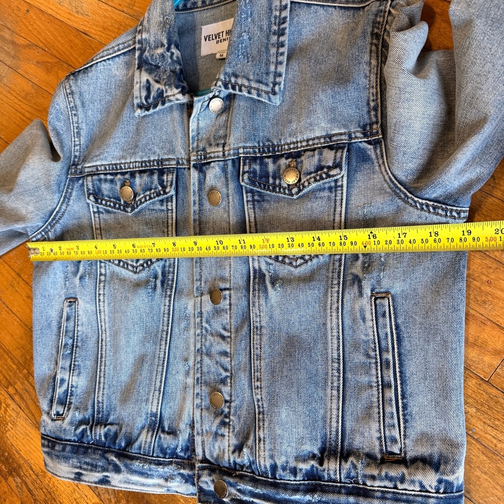 VELVET HEART Denim Jacket Women’s Medium - Picture 10 of 12